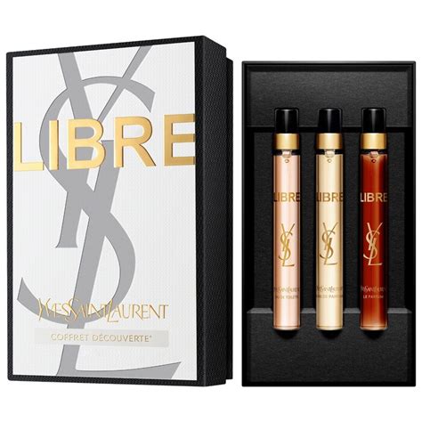 yves saint laurent libre discovery kit set 3 x 10ml|Yves Saint Laurent Libre Discovery Trio Set .